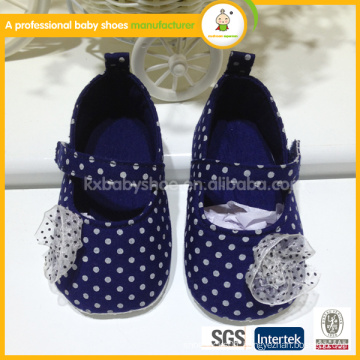 2015 hot selling lovely handmade baby girl shoes China factory